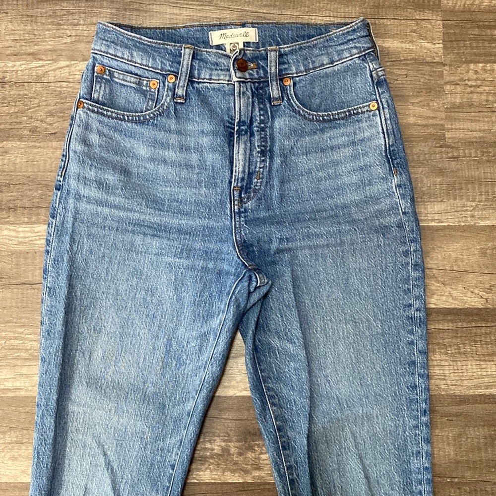 Madewell The Perfect Vintage Jean in Ainsworth Wash size 25 - Picture 3 of 16